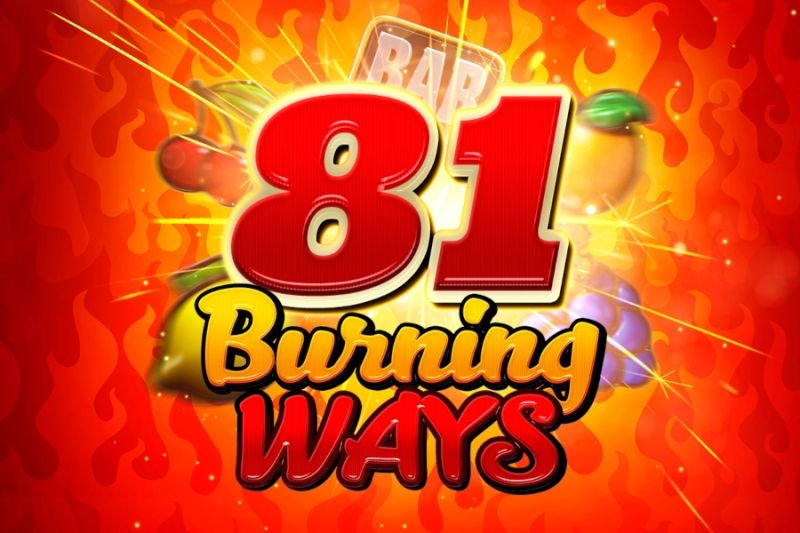 81 Burning Ways cover
