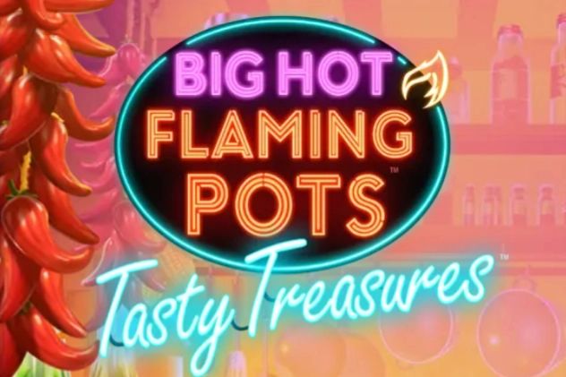 Big Hot Flaming Pots: Tasty Treasures cover