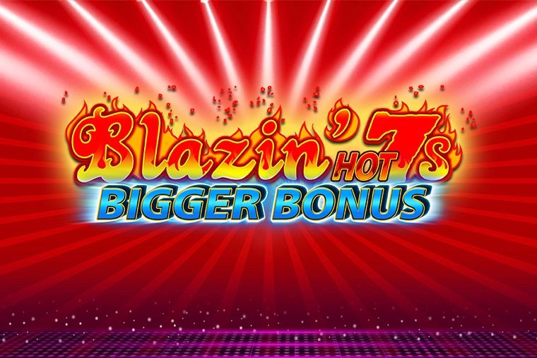 Blazin' Hot 7s Bigger Bonus cover