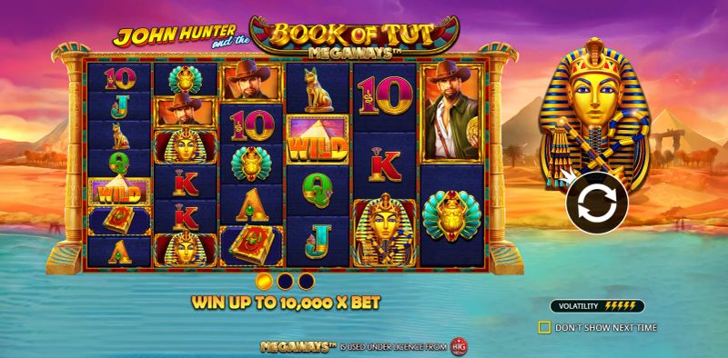 Book of Tut Megaways cover