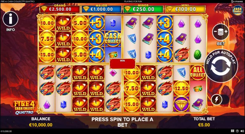 Fire 4: Cash Collect Quattro cover