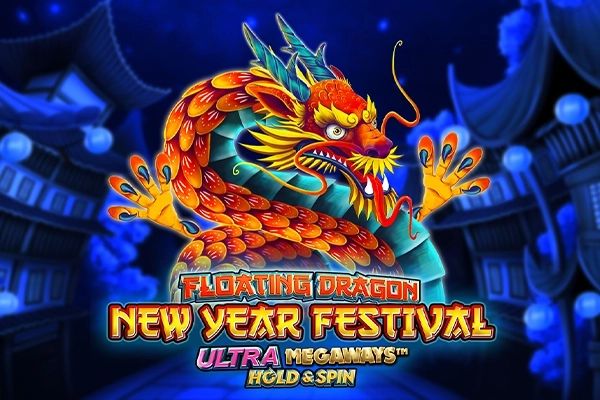Floating Dragon New Year Festival Ultra Megaways Hold & Spin cover
