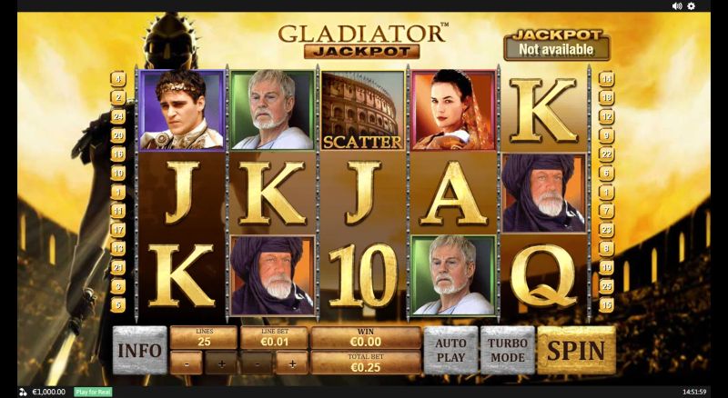 Gladiator Jackpot cover