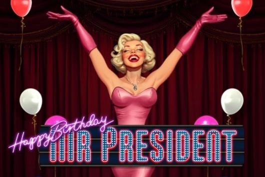 Happy Birthday Mr President cover