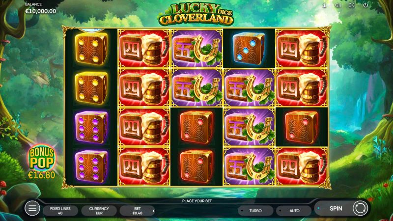Lucky Cloverland Dice cover