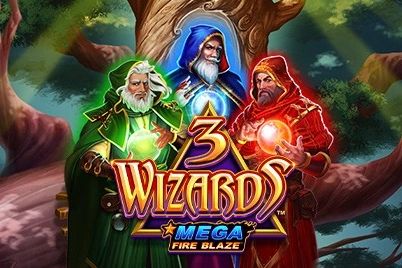 Mega Fire Blaze: 3 Wizards cover
