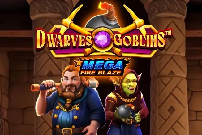 Mega Fire Blaze: Dwarves and Goblins cover