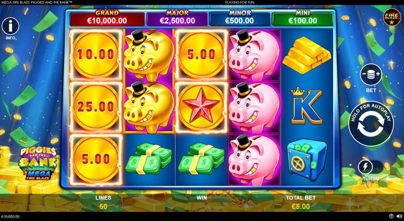 Mega Fire Blaze: Piggies and the Bank cover