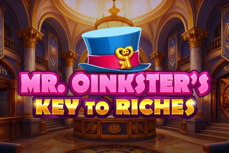 Mr. Oinkster's Key to Riches cover
