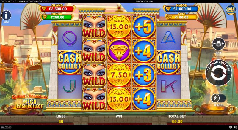 Queen of the Pyramids: Mega Cash Collect cover