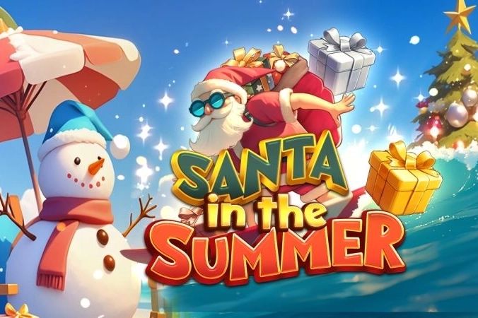 Santa in the Summer cover