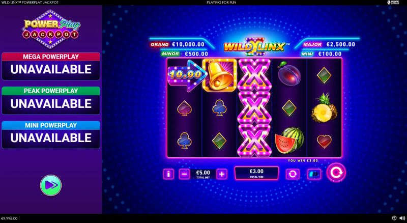 Wild LinX: PowerPlay Jackpot cover